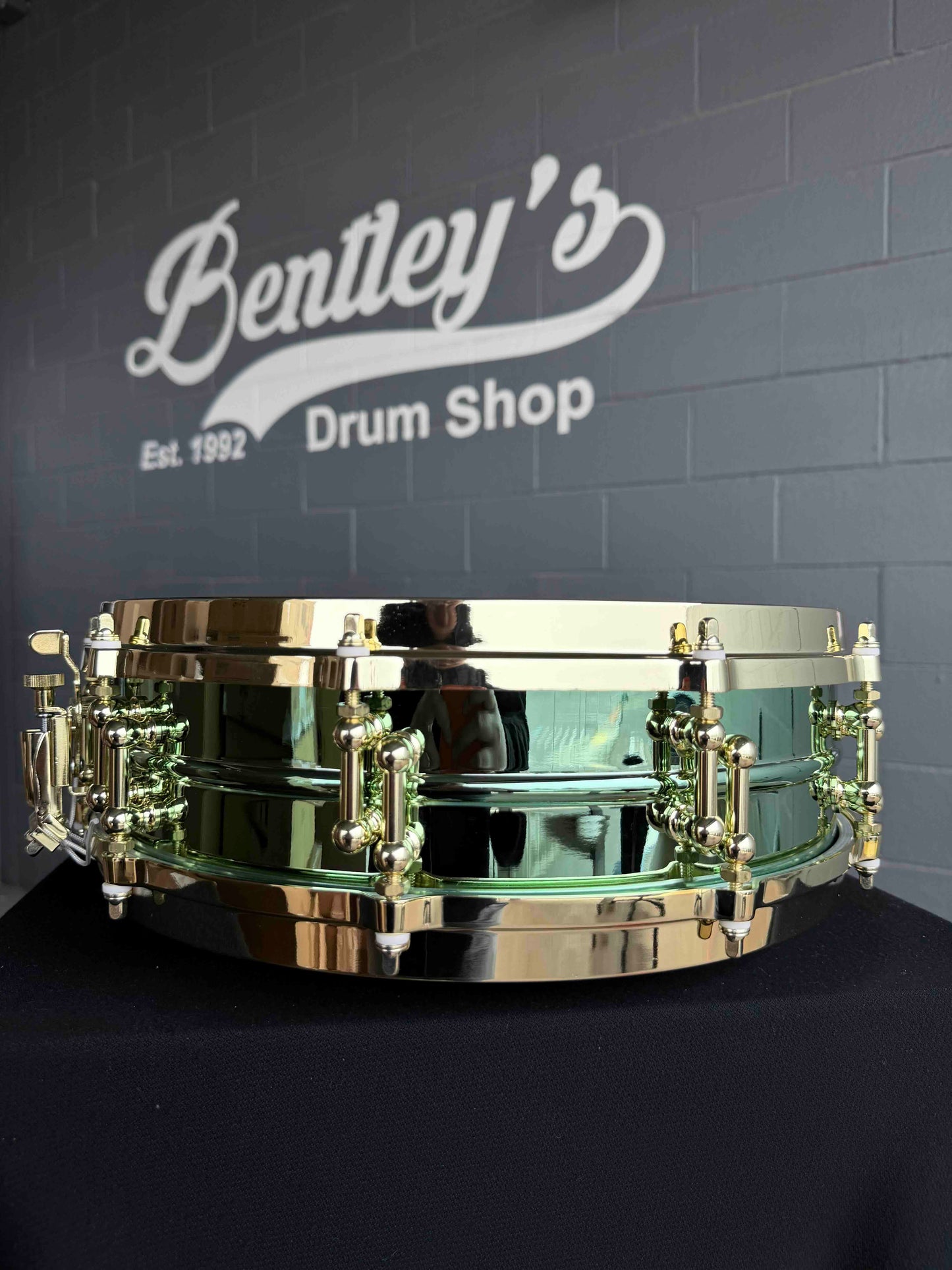 Ludwig LW0414CP Carl Palmer 'Venus' Signature 3.7x14" Brass Piccolo Snare Drum *IN STOCK*