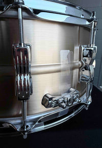 Ludwig Acro-Bronze 6.5x14 Snare Drum with P86 Millennium Strainer (Displayed at 2026 NAMM Show!)