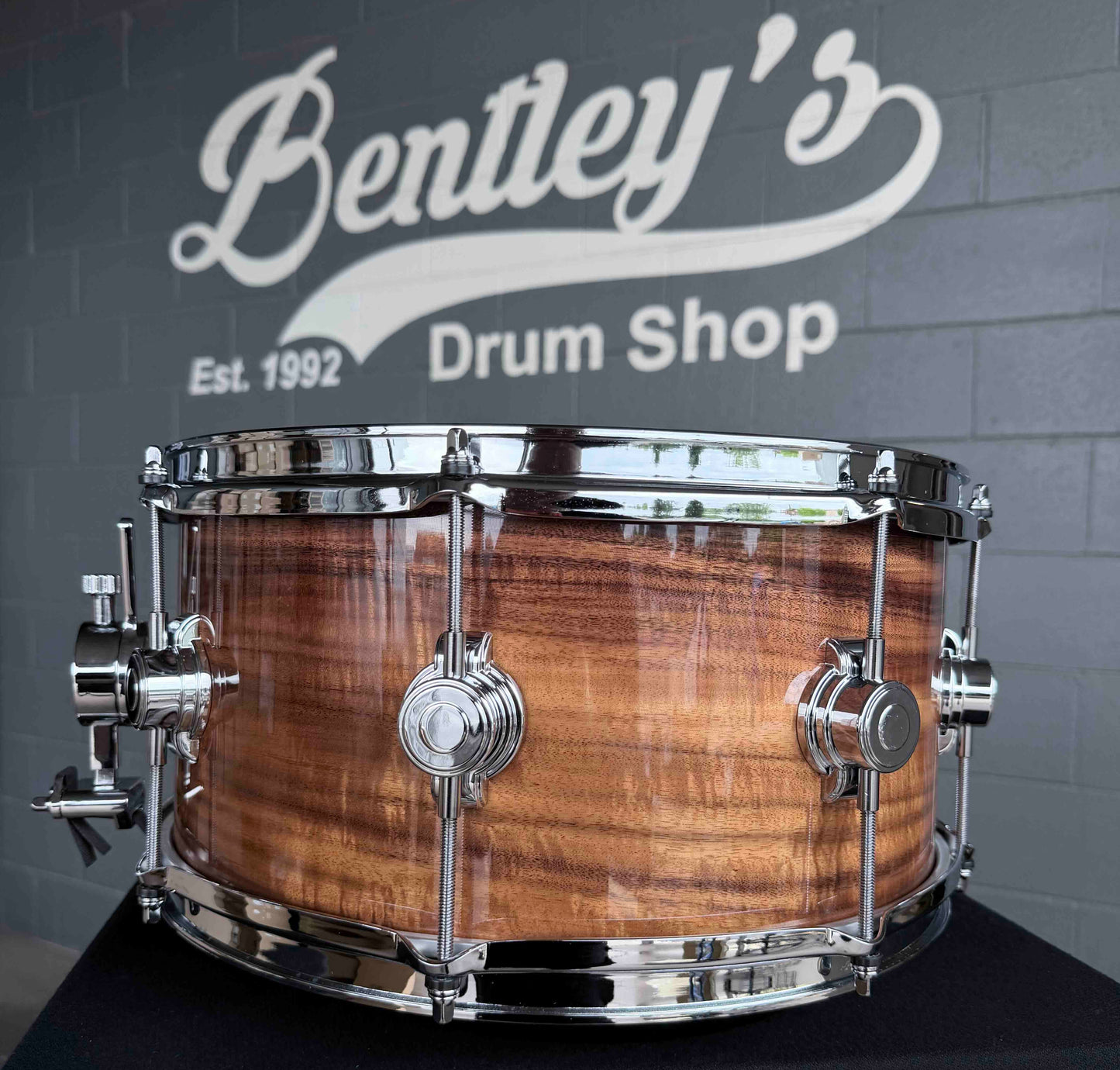 George Way Aristocrat Acacia 7x14 Snare Drum in Natural Gloss Lacquer
