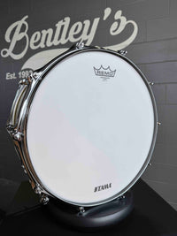 ~LIMITED EDITION~ TAMA Kaz Rodriguez Signature 6.5x14 Bubinga/Maple Hybrid Snare Drum in Matte Metallic Gold Lacquer