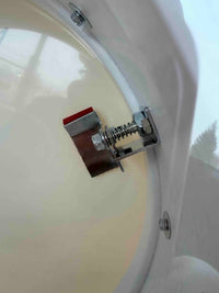 Ludwig Legacy Mahogany 'Jazz Fest' 5.5x14 Snare Drum in Silver Sparkle (Rm 4)