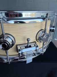 ~WOW!~ DW Collector's Series ECO-X Pure Bamboo 5.5x14 Snare Drum in Natural Satin Oil w/ Chrome Hardware