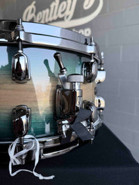 ~WOW!~ TAMA Starclassic Maple 6.5x14 Snare Drum in Emerald Pacific Walnut Burst w/ Black Nickel Hardware