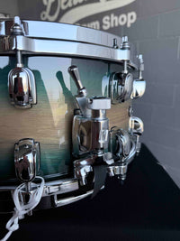 ~WOW!~ TAMA Starclassic Maple 6.5x14 Snare Drum in Emerald Pacific Walnut Burst w/ Chrome Hardware