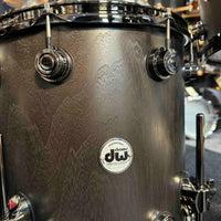 ~WOW!~ DW Collector's Series Pure Walnut 5-Piece 10/12/14/16/22 Drum Kit Set in Ebony Satin Oil with Black Nickel Hardware