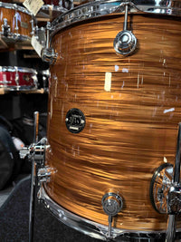 ~RARE~ DW Performance Series 5-Piece 10/12/16/22 Drum Kit Set in Bronze Oyster FinishPly w/ Matching 6.5x14 Snare Drum
