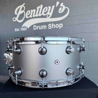 ~LIMITED EDITION~ DW Design Series 7x14 Snare Drum in Titanium Satin Lacquer *IN STOCK*
