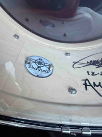 ~NEW!~ 2026 Dunnett 8-Lug StereoPly Maple/Poplar Hybrid 7x14 Snare Drum in Gloss Black Lacquer w/ CR Hoops & Dunnett Bag