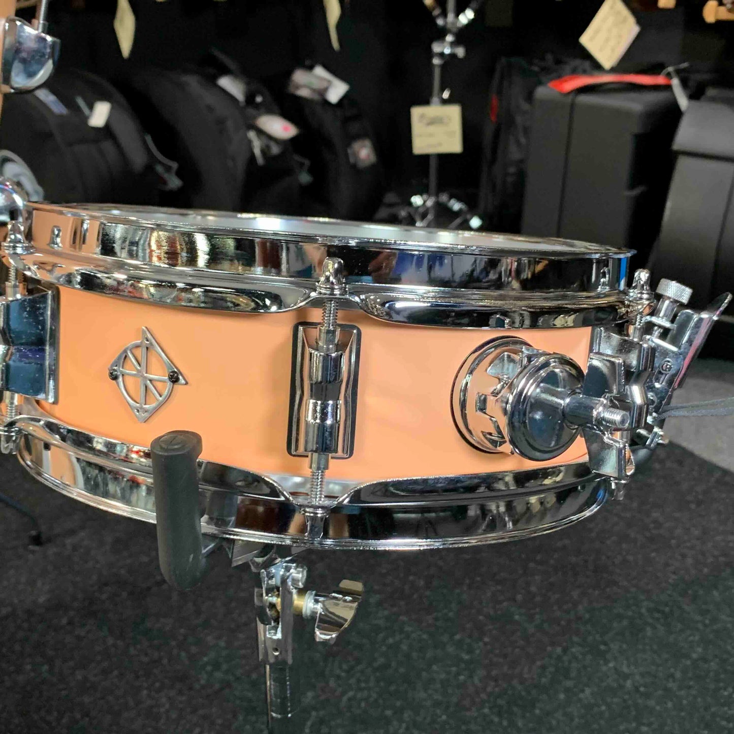 ~NEW~ Dixon PODL520PF Little Roomer 5-Piece Drum Kit Set in Peach Fuzz *IN STOCK*