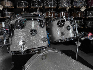 ~LIMITED EDITION~ DW Performance Series 4-Piece 10/12/16/22 Drum Kit Set in Broken Glass FinishPly *IN STOCK*