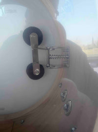 ~NEW!~ Slingerland RadioKing Solid Shell Maple 7x14 Snare Drum in Black Diamond Pearl with Nickel Hardware