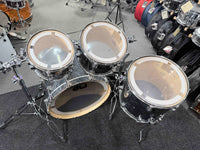 ~WOW!~ DW Collector's Series SSC Pure Maple 4-Piece 10/12/16/22 Drum Kit Set in Grey Crystal FinishPly with Chrome Hardware