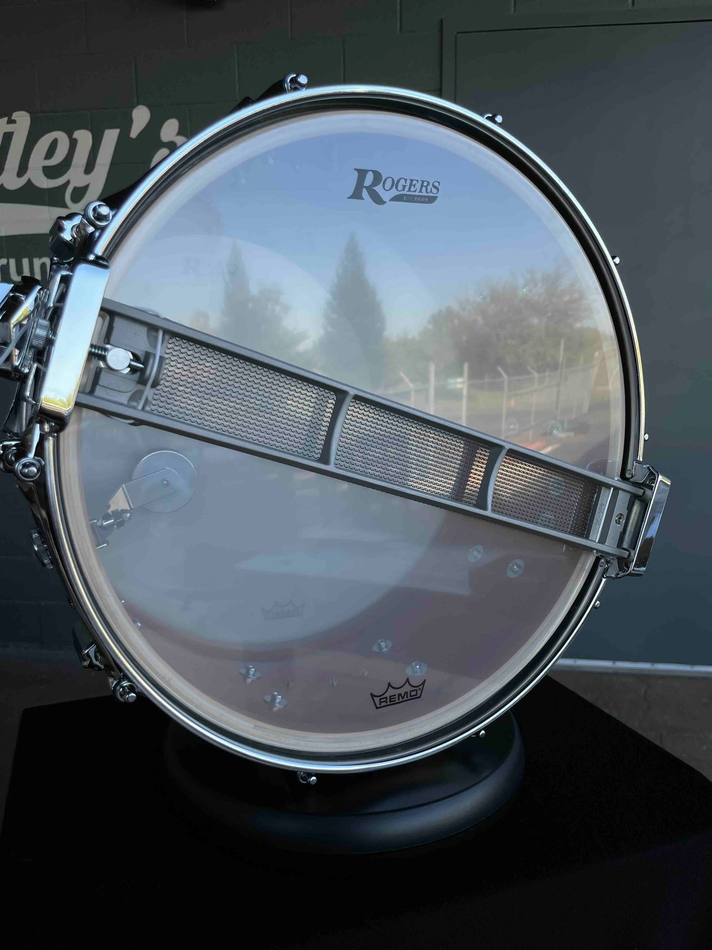 ~NEW~ Rogers 37MG Dyna-Sonic 6.5x14 Custom Built Snare Drum in Mardi Gras Lacquer