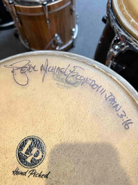 *WOW!* LP Latin Percussion E-Class Quinto/Conga/Tumba Trio Set w/ Signed Heads from Escovedo Family!