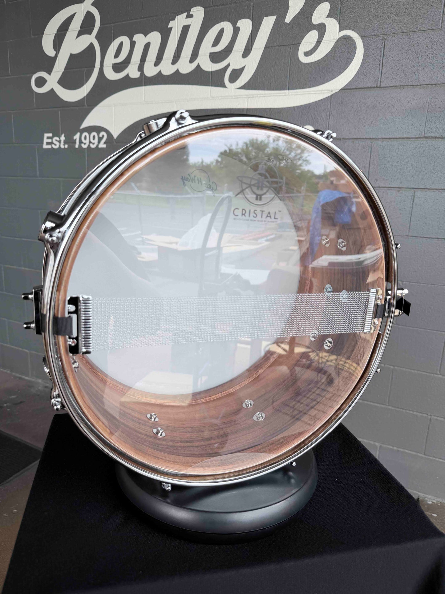 George Way Aristocrat Acacia 7x14 Snare Drum in Natural Gloss Lacquer