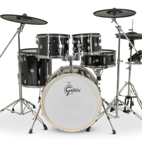 ~NEW!~ Gretsch CE-F405-BKSP Catalina EVO 5-Piece Electronic Drum Kit Set in Black Sparkle with Cymbals & Hardware (PRE-ORDER)