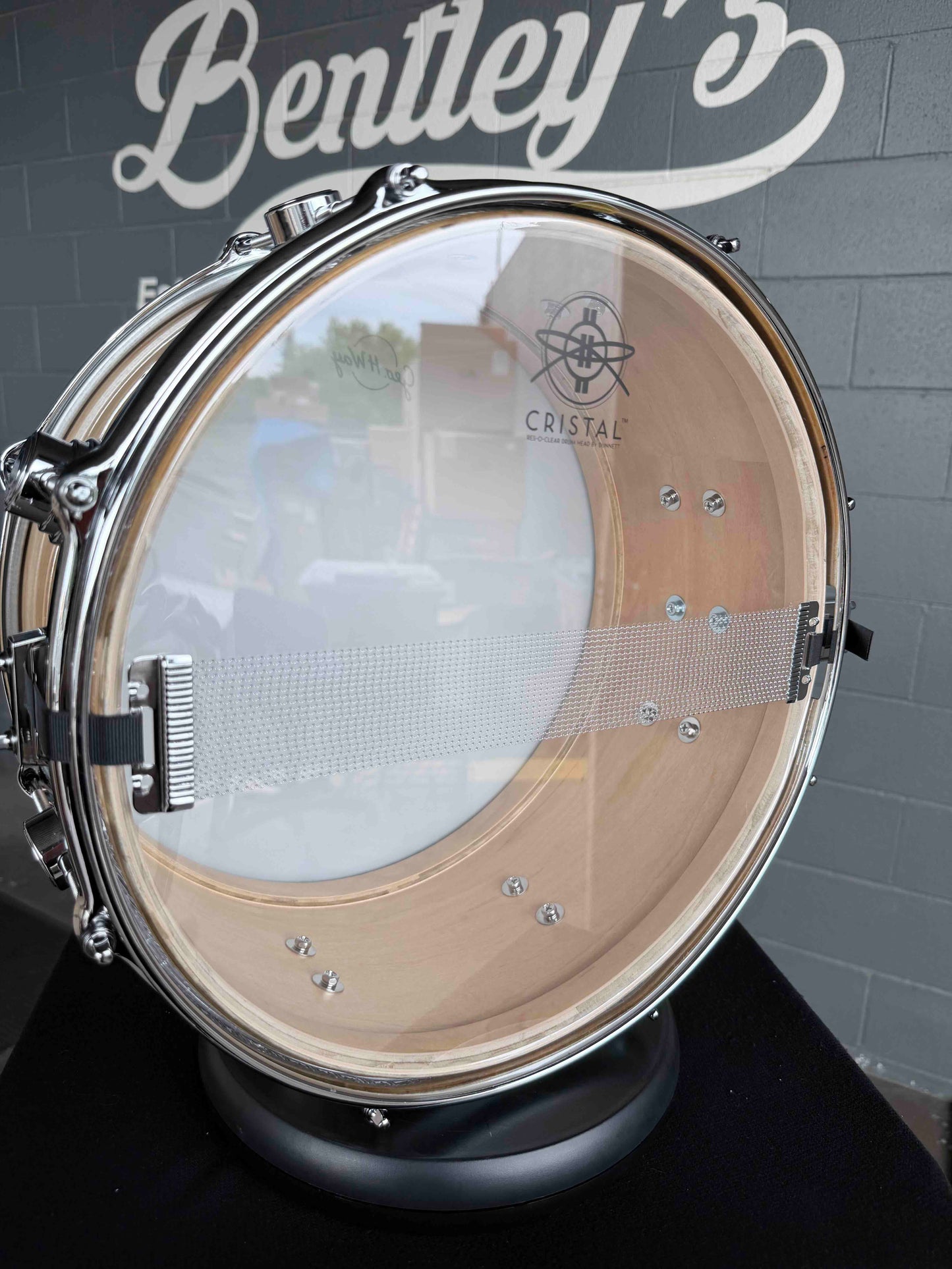 George Way Aristocrat Studio 7x14 Snare Drum in Natural Gloss Lacquer
