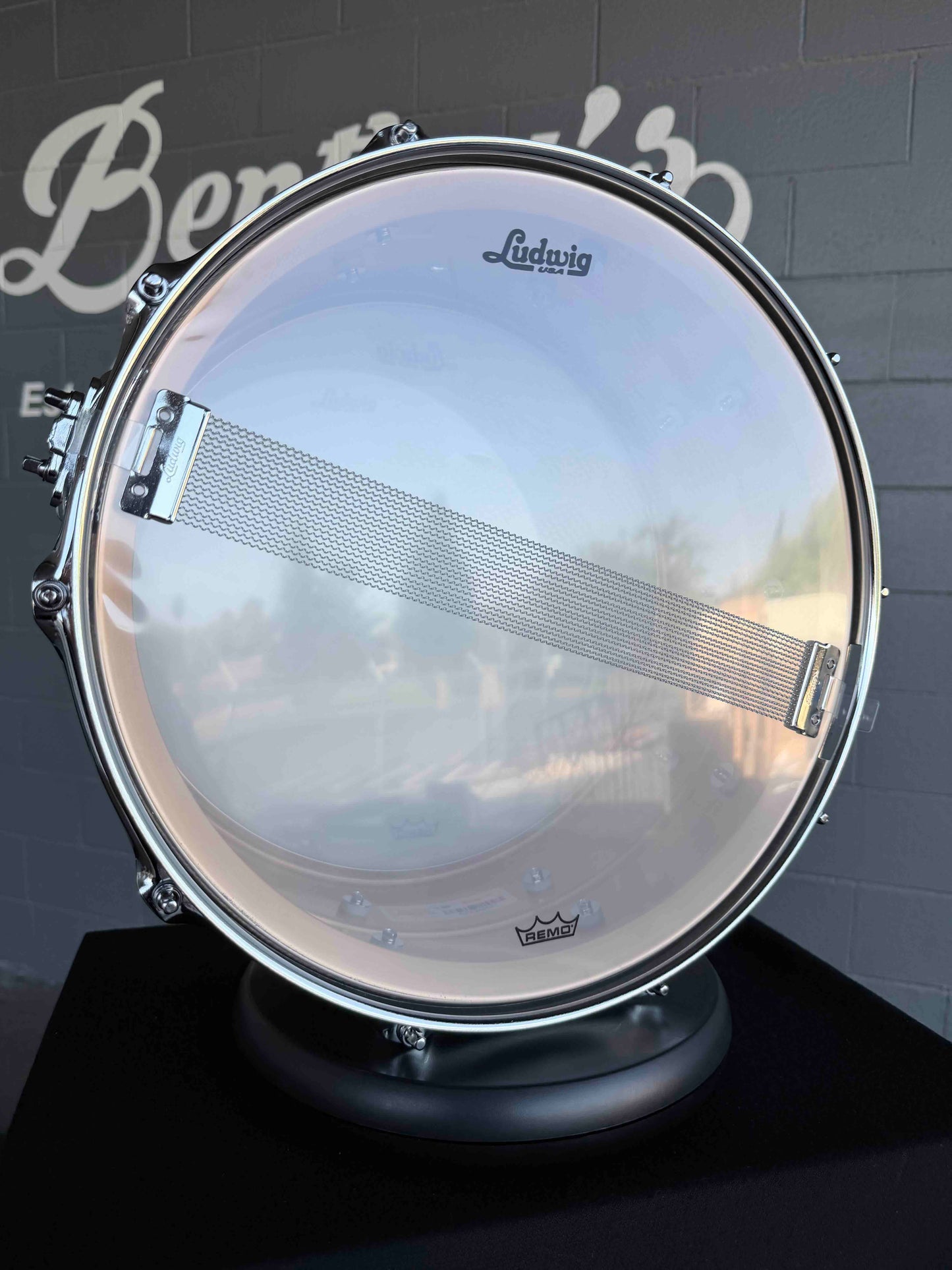 ~NEW!~ Ludwig LB552T Polished Bronze-Phonic 6.5x14 Snare Drum with Tube Lugs