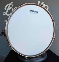 ~WOW!~ Doc Sweeney Drums 'King James' 5.5x14 Stave Claro Walnut & Birdseye Maple Snare Drum with Aztec Gold Hardware