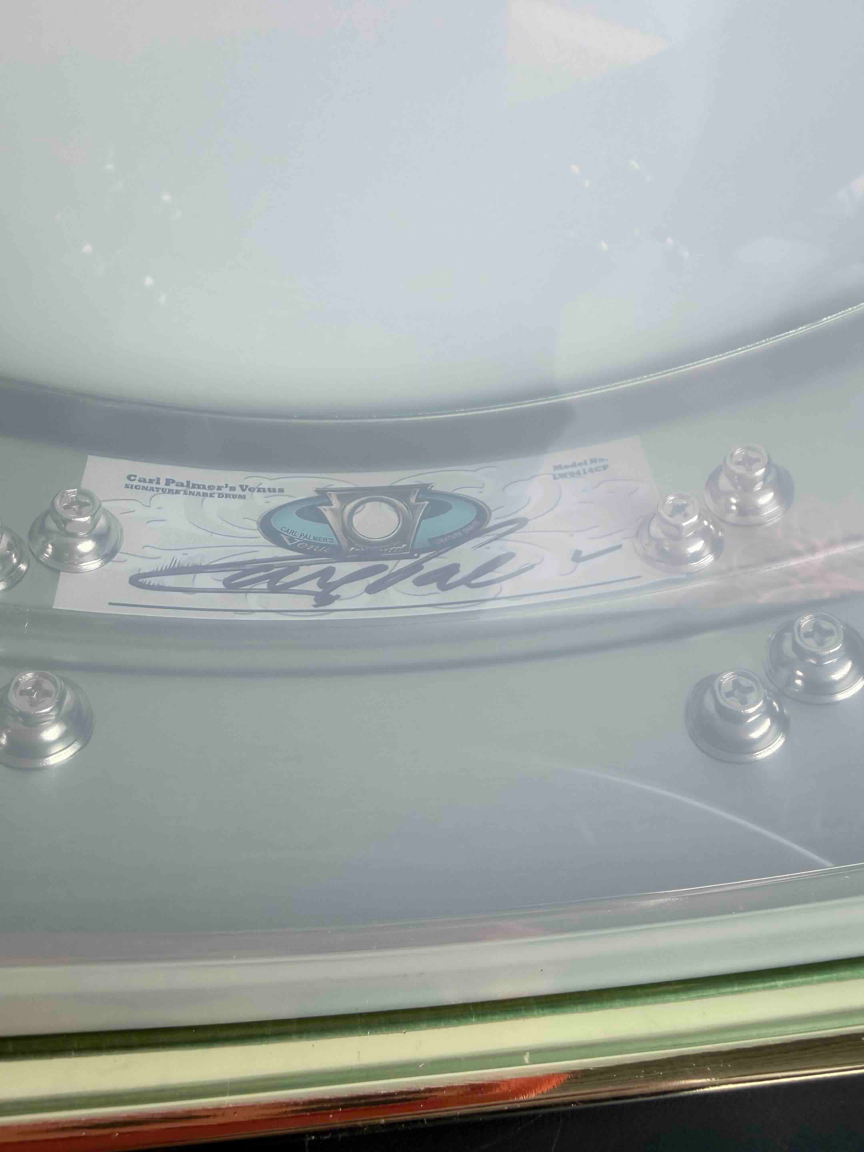 Ludwig LW0414CP Carl Palmer 'Venus' Signature 3.7x14
