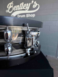 ~LIMITED EDITION~ Tama S.L.P Studio Maple 5.5x14 Snare Drum in Charcoal Oyster w/ Gloss Black Wood Hoops