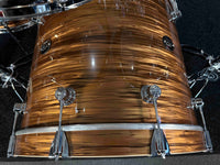 ~RARE~ DW Performance Series 5-Piece 10/12/16/22 Drum Kit Set in Bronze Oyster FinishPly w/ Matching 6.5x14 Snare Drum