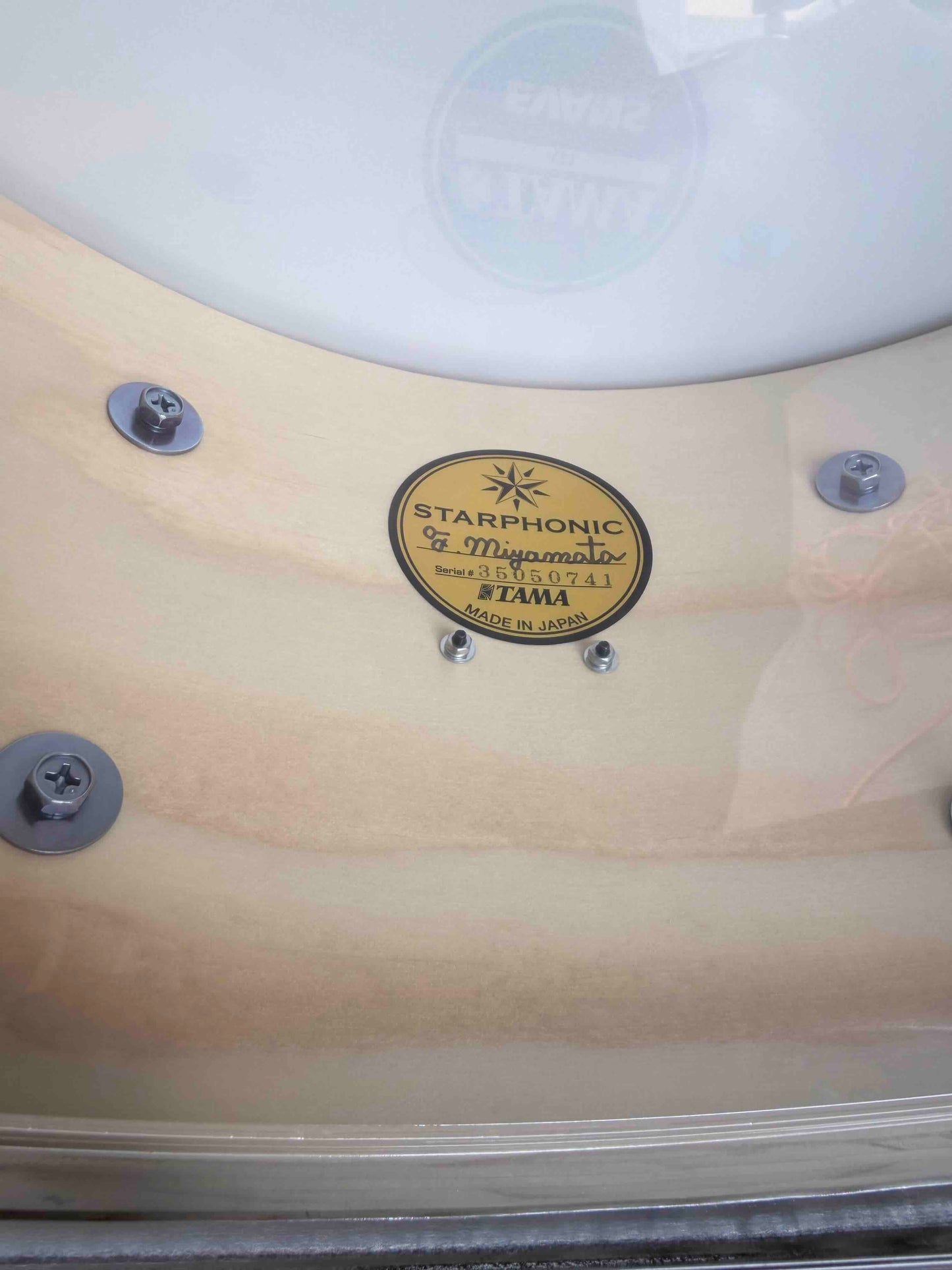 ~NEW!~ TAMA Starphonic Series 6x14 Spruce Snare Drum in Satin Natural