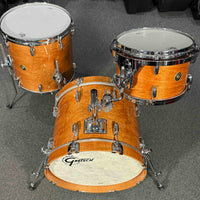~WOW!~ Gretsch USA Custom 3-Piece 12/14/18 Bop Drum Kit Set in Classic Maple Gloss Lacquer