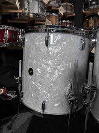 ~WOW!~ Gretsch USA Custom 6-Piece 8/10/12/14/16/20 Drum Kit Set in 60's Marine Pearl Nitron