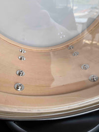 George Way Aristocrat Studio 8x14 Snare Drum in Natural Gloss Lacquer