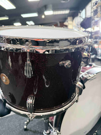~NEW!~ 2026 Slingerland RadioKing Mahogany/Poplar/Mahogany 3-Piece 13/16/22 Drum Kit Set in Maroon Glass Glitter with Nickel Hardware