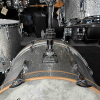 ~WOW!~ SONOR Vintage Series 3-Piece 13/16/22 Drum Kit Set in Vintage Silver Glitter w/ Single-Tom Holder