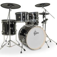 ~NEW!~ Gretsch CE-F405-BKSP Catalina EVO 5-Piece Electronic Drum Kit Set in Black Sparkle with Cymbals & Hardware (PRE-ORDER)