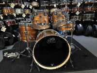 ~RARE~ DW Performance Series 5-Piece 10/12/16/22 Drum Kit Set in Bronze Oyster FinishPly w/ Matching 6.5x14 Snare Drum