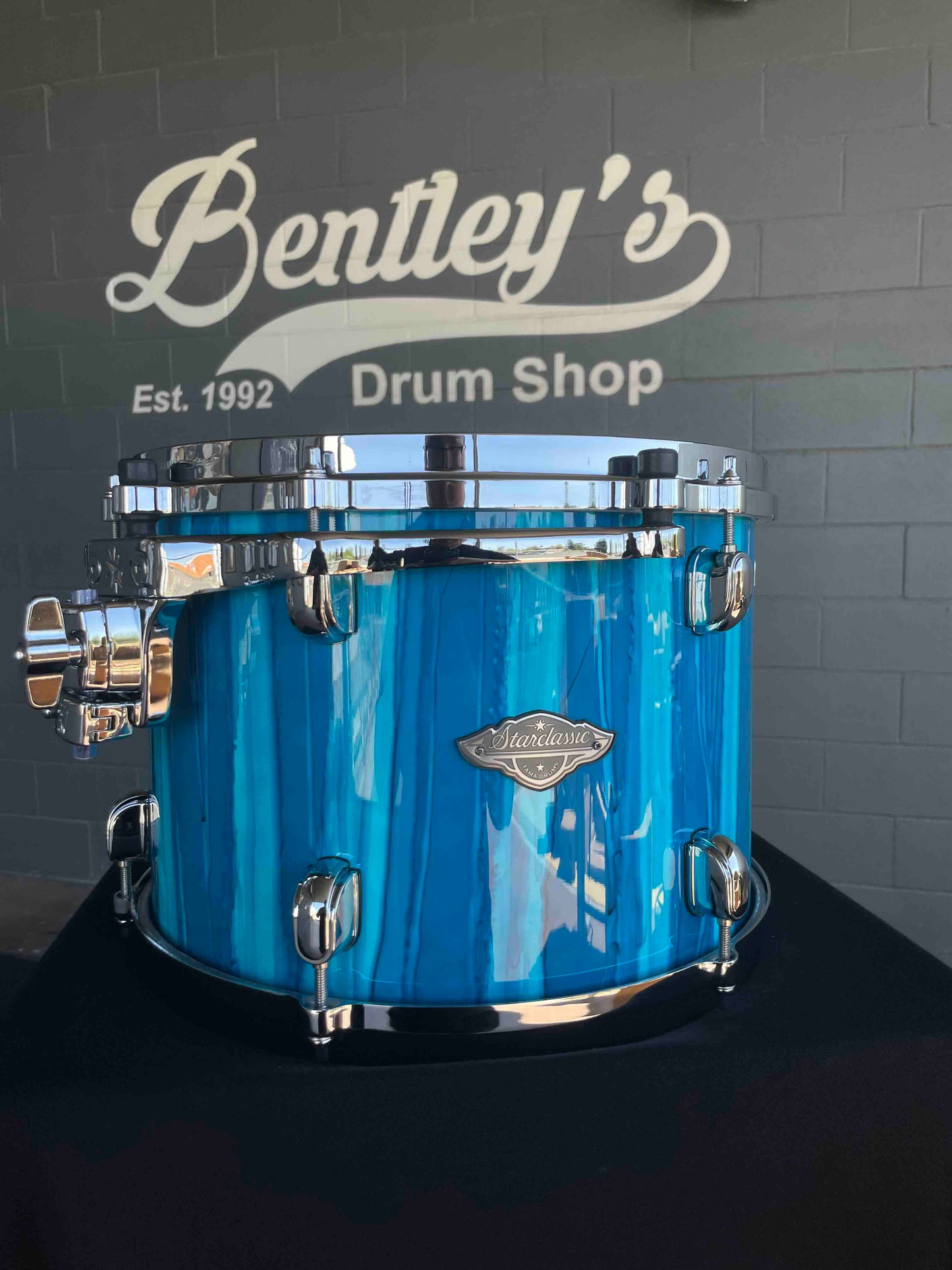 TAMA MBST13R-SKA Starclassic Performer 9x13 Rack Tom in Sky Blue Aurora