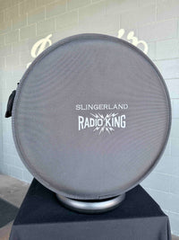 ~NEW!~ Limited Edition Slingerland Gene Krupa Commemorative 6.5x14 Solid Maple Snare Drum #42 of 100 in White Marine Pearl with Deluxe Case, Bovid Calfskin Head and Certificate of Authenticity