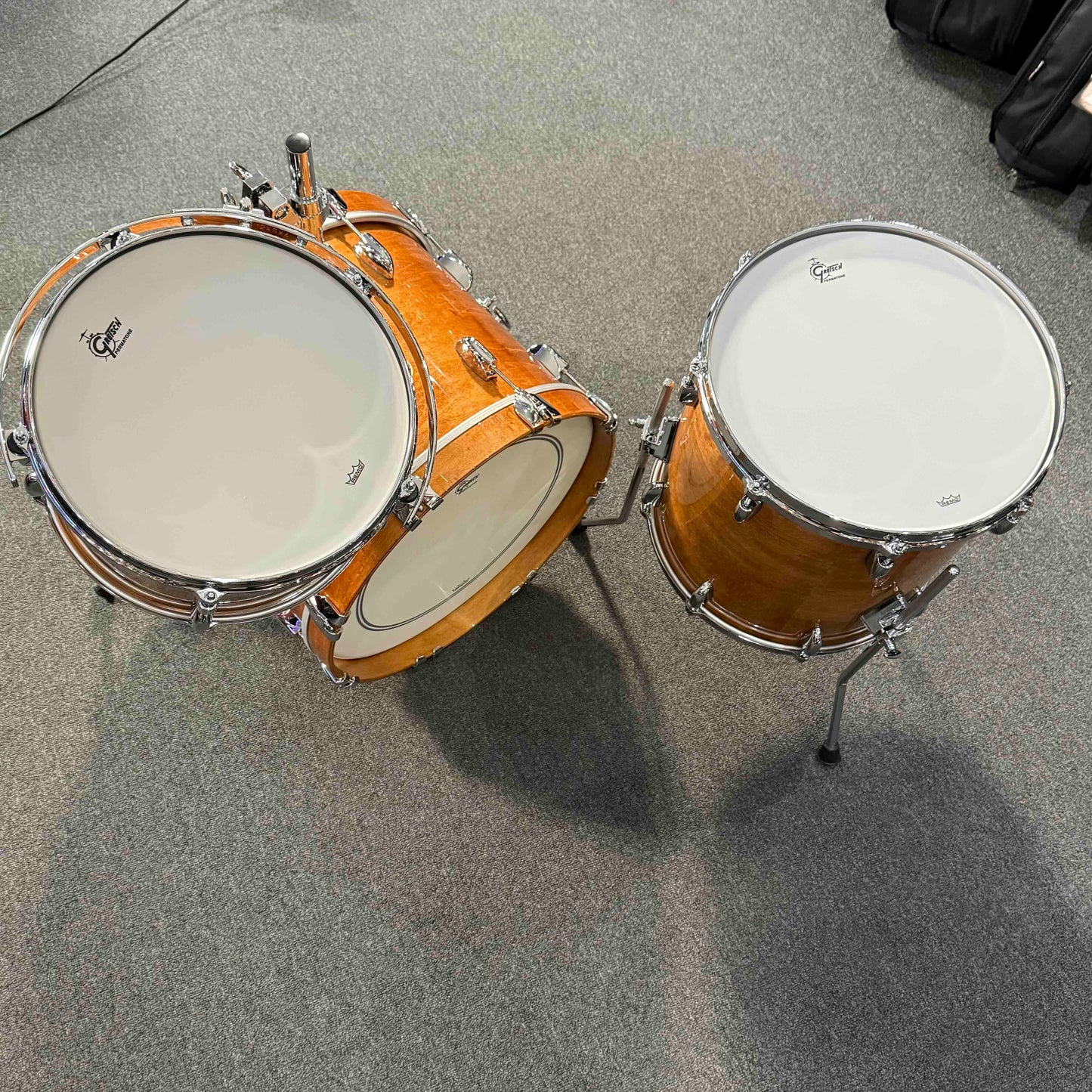 ~WOW!~ Gretsch USA Custom 3-Piece 12/14/18 Bop Drum Kit Set in Classic Maple Gloss Lacquer