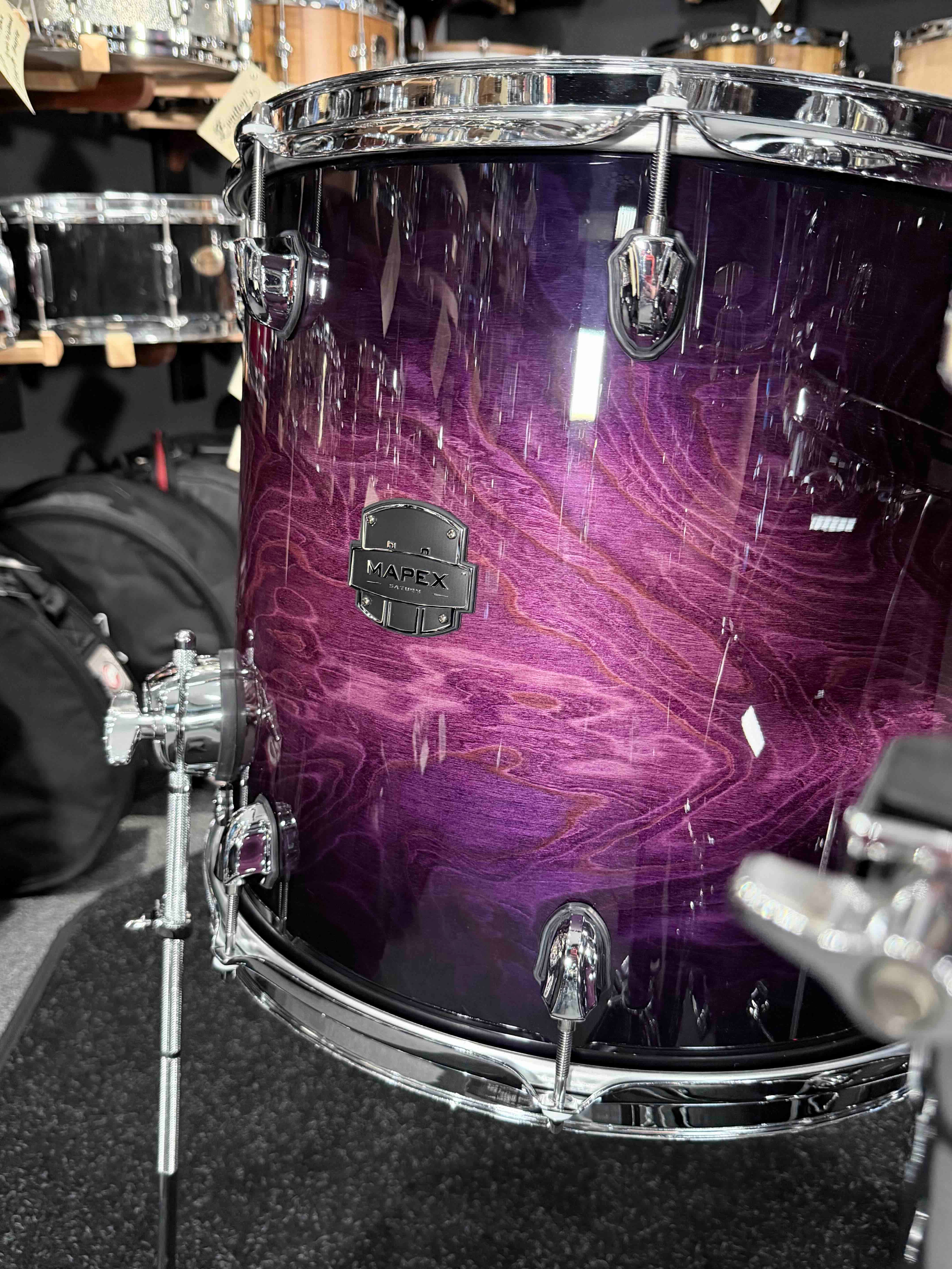 NEW~ Mapex SR529XUZXP Saturn VI Rock 4-Piece 10/12/16/22 Drum Kit