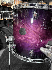 ~NEW~ Mapex SR529XUZXP Saturn VI Rock 4-Piece 10/12/16/22 Drum Kit Set in Royal Purple Burst Gloss Lacquer