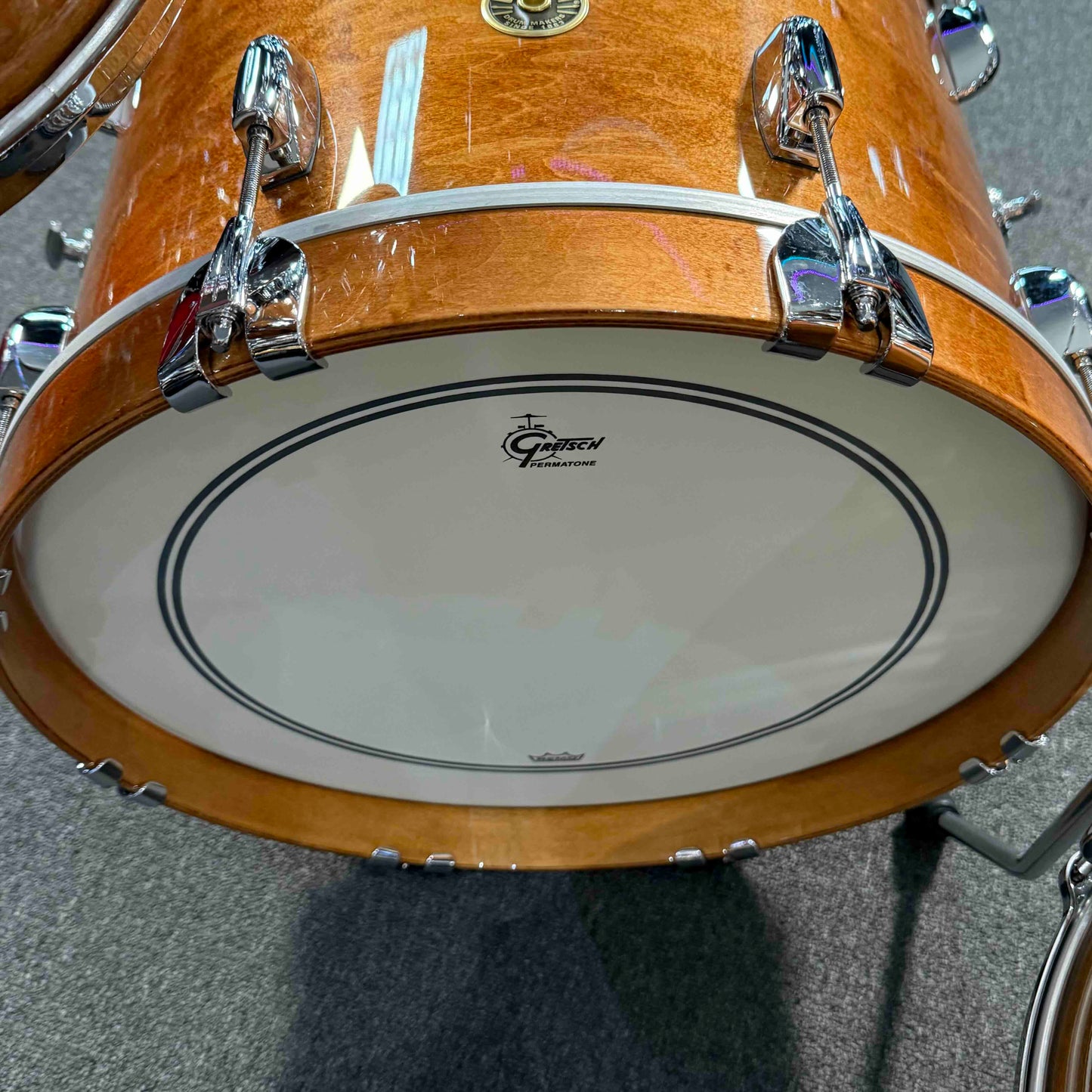 ~WOW!~ Gretsch USA Custom 3-Piece 12/14/18 Bop Drum Kit Set in Classic Maple Gloss Lacquer