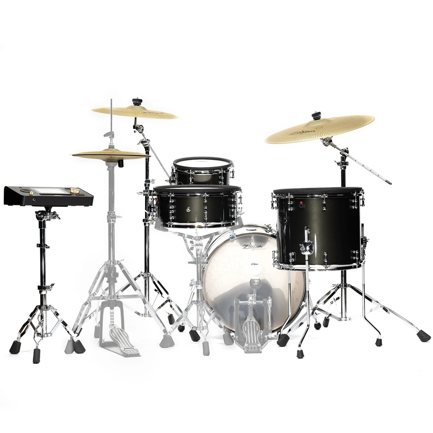 Zildjian ALCHEM-E Series ZAG Gold 10/14/14/18" Electronic Drum Set Kit w/ Cymbals & Select Stands *IN STOCK*