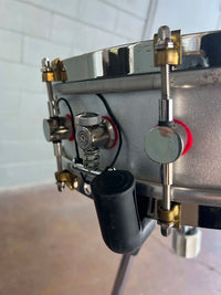 ~LIMITED EDITION~ A&F Red 4x14 Mercedes Aluminum Piccolo Snare Drum w/ Deluxe A&F Traveler Case (DH Room 4)