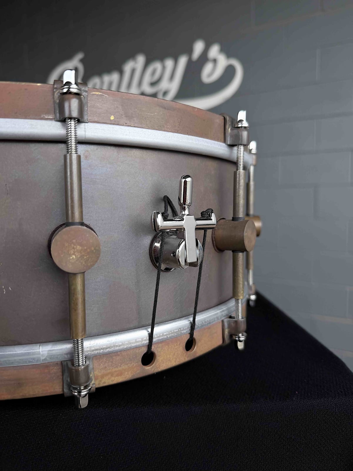 A&F Drum Co. Raw Copper 5.75x14 Snare Drum (Store Demo)