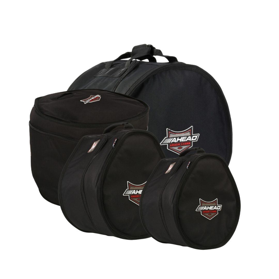 Ahead Armor 10/12/16/22 Soft Fleece-Padded Drum Bag Set *IN STOCK*