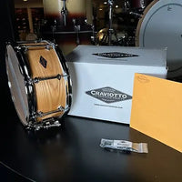 Craviotto Custom Shop 6.5x14" Ash Snare Drum in Natural Oil