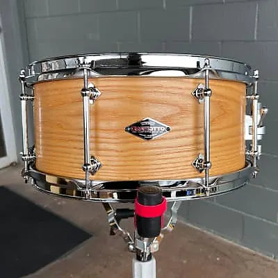 Craviotto Custom Shop 6.5x14" Ash Snare Drum in Natural Oil