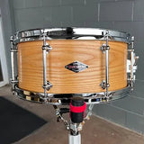 Craviotto Custom Shop 6.5x14" Ash Snare Drum in Natural Oil