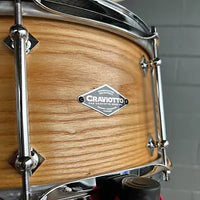 Craviotto Custom Shop 6.5x14" Ash Snare Drum in Natural Oil