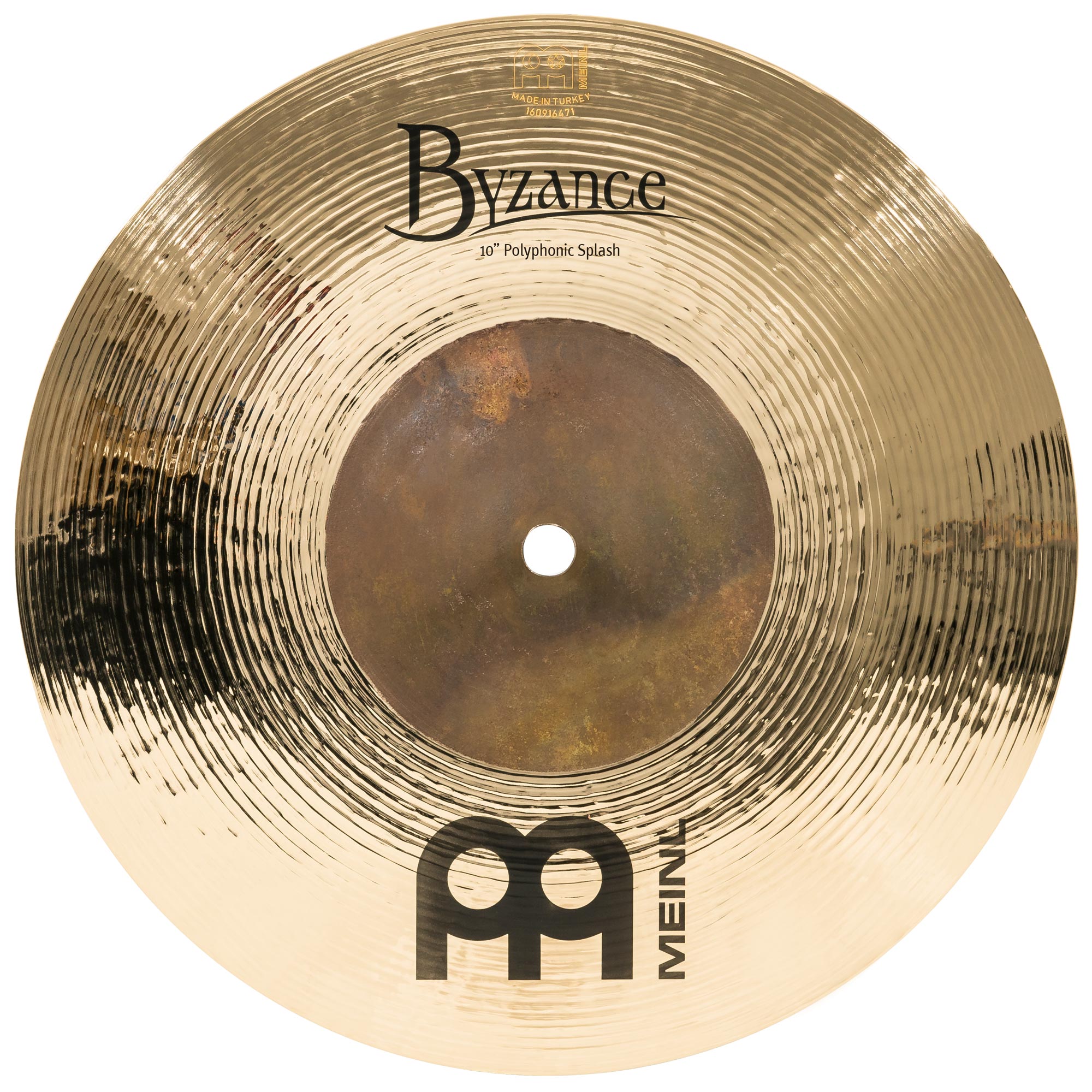 ~LIMITED EDITION~ Meinl B10POS-B Byzance Brilliant 10" Polyphonic Splash Cymbal