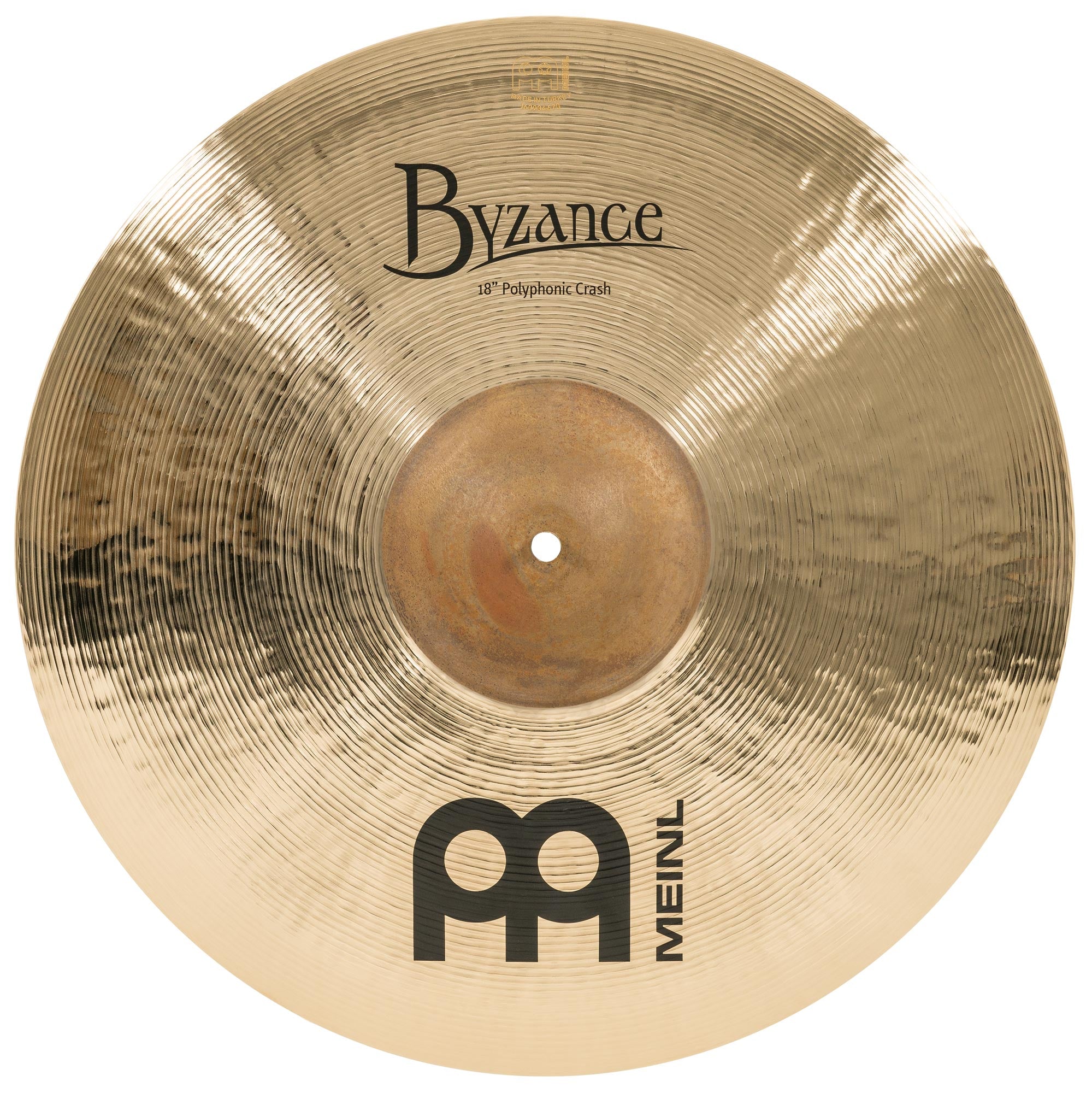 ~LIMITED EDITION~ Meinl B18POC-B Byzance Brilliant 18" Polyphonic Crash Cymbal